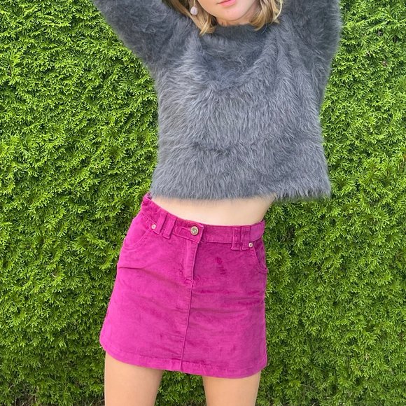 Fluffy Grey H&M Girls Sweater - Picture 3 of 3